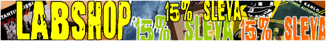 Banner sleva LABshop 15%