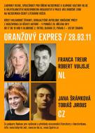 Oranžový expres / křest Holandské čítanky -- 28.3. Praha; 29.3. Brno