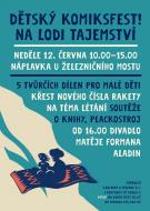 DĚTSKÝ KOMIKSFEST! NA LODI TAJEMSTVÍ - 12. ČERVNA 10 - 15H